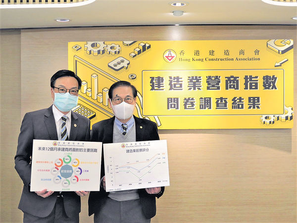建造業營商信心創5年高