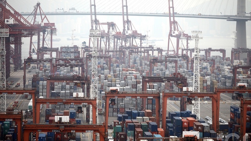 港7月出口挫9.1% 內地、美國及歐盟俱跌 港府料短期表現仍受壓